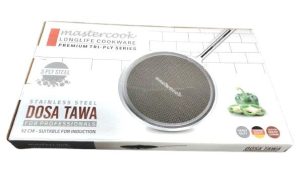 MASTERCOOK TRI-PLY STAINLESS STEEL DOSA TAWA 32CM