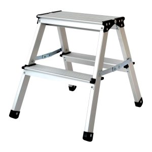 LADDER PRO ALUMINUM 2 STEP FLODABLE STOOL