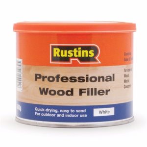 RUSTINS PROFESSIONAL WOOD FILLER NATURAL 500GM