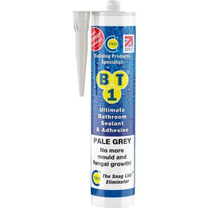 BT1 ULTIMATE BATHROOM SEALANT & ADHESIVE 290ML - PALE GREY
