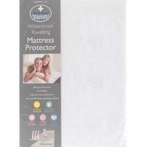 COUNTRY CLUB WATERPROOF DOUBLE MATTRESS PROTECTOR 137 X 190CM