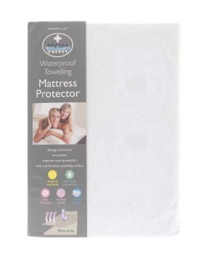 COUNTRY CLUB WATERPROOF DOUBLE MATTRESS PROTECTOR 137 X 190CM