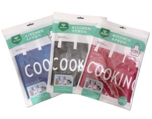 ONLYSUN ASSORTED WATERPROOF KITCHEN APRON 66 X 73CM
