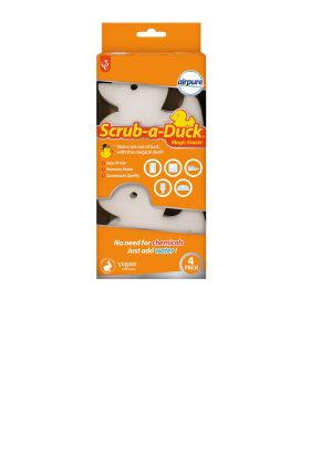 AIRPURE SCRUB-A-DUCK MAGIC ERASER Pack Of 4