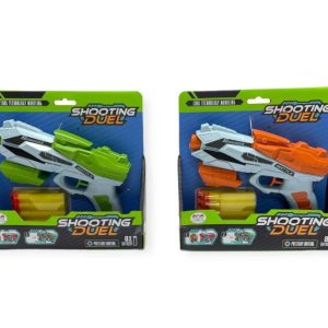 SHOOTING DUEL SOFT DART GUN WITH SOFT BULLET