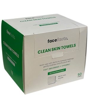 FACE FACTS CERAMIDE CLEAN SKIN TOWELS 50 TOWELS