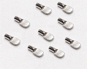 STAR PACK 72769 SHELF SUPPOORT NICKELED METAL PUSH PIN