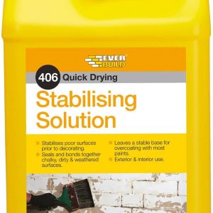 EVERBUILD 406 QUICK DRYING STABILISING SOLUTION 5LTR