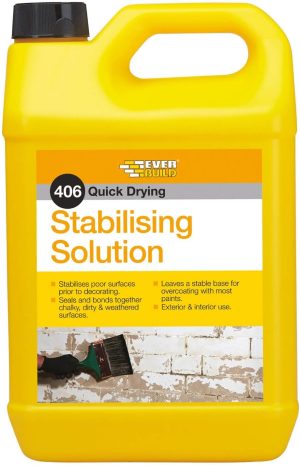 EVERBUILD 406 QUICK DRYING STABILISING SOLUTION 5LTR