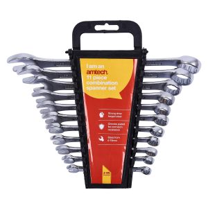 AMTECH 11 PCS METRIC COMBINATION SPANNER SET