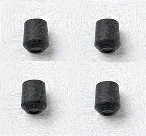 STAR PACK 72858 WALKING STICK FERRULE BLACK 13MM