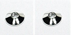 STAR PACK 72557 CHRMOED PLASTIC PIPE ROSE 15MM