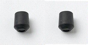 STAR PACK 72860 WALKING STICK FERRULE BLACK 19MM