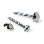 STAR PACK 72047 MIRROR SCREW WITH CHROME DOME 38MM
