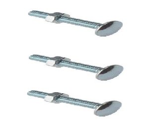 STAR PACK 72241 BZL CARRIAGE BOLT & NUT M6 X 75