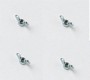 STAR PACK 72316 BZP WING NUT M8