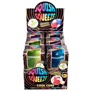 ASSORTED SQUISH SQUEEZE COOL CUBE