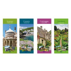 TALLON ASSORTED DESIGN SUPER SLIM CALENDER 2026 Pack Of 24