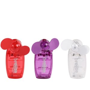 BREEZE 2.5 INCH HAND HELD MINI FAN ASSORTED COLOUR WITH BATTERIES