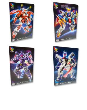BUILD YOUR OWN MECH WARRIOR ASSORTED 46CM