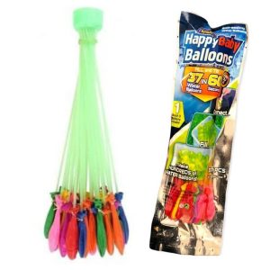 HAPPY BABY BALLOONS WITH ADAPTOR Pack Of 37