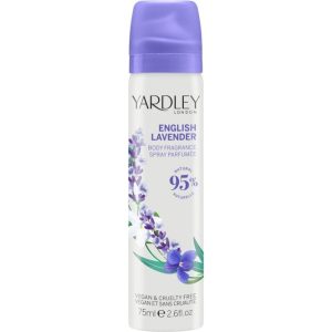 YARDLEY ENGLISH LAVENDER BODY SPRAY 75ML Pack Of 6