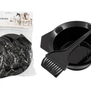 SIL HAIR COLOURING BRUSH AND BOWL SET
