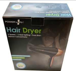 POWER PLUS NARROW CONCENTRATOR 200W HAIR DRYER