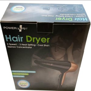 POWER PLUS NARROW CONCENTRATOR 200W HAIR DRYER