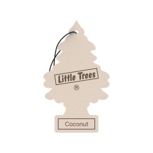 LITTLE TREES CAR AIR FRESHENER - COCONUT