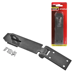 DEKTON HEAVY DUTY HASP & STAPLE GREY 5.5" X 1.5 "