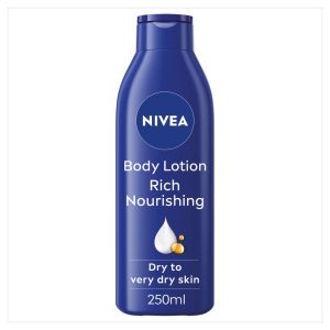 NIVEA RICH NOURISHING SMOOTH BODY LOTION FOR DRY SKIN 250ML