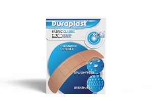 DURAPLAST 2 SIZES FABRIC CLASSIC PLASTER Pack Of 20