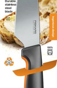FISKARS FUNCTIONAL BUTTER KNIFE SPREADER KNIFE 8CM
