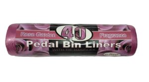 ELITE ASSORTED SCENTED PEDAL SWING BIN LINERS Pack Of 40