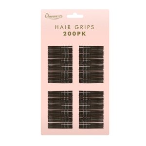 GLAMORIZE SECURE HOLD HAIR GRIPS Pack Of 200