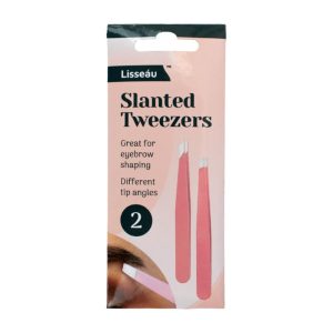LISSEAU SLANTED ANGLED TWEEZER Pack Of 2
