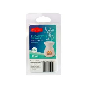 TREAT & EASE EUCALYPTUS VAPOUR WAX MELTS 72GM