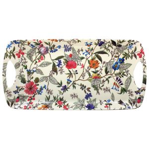 WILLIAM KILBURN FLOWER DESIGN MEDIUM TRAY 40 X 20CM