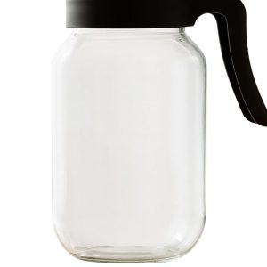 SARINA ASSORTED COLOUR GLASS JUG 1LTR