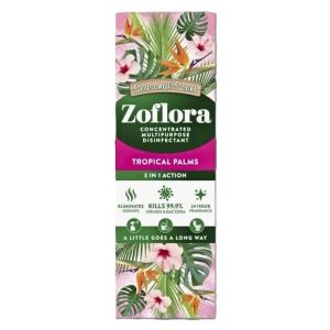 ZOFLORA TROPICAL PALMS CONCENTRATED DISINFECTANT LIQUID 250 ML