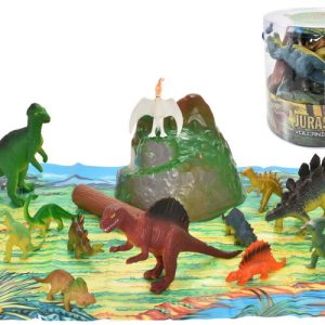 18 PC DINOSAURS IN TUB