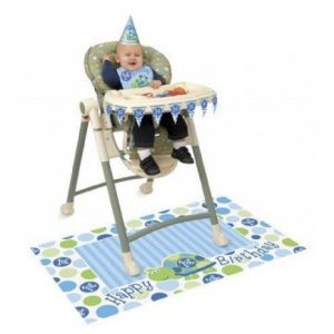 FIRST BIRTHDAY TURTLE HIGH CHAIR KIT