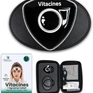 Vitacines Migraine Relief TENS Device – Wireless Drug-Free Headache Relief