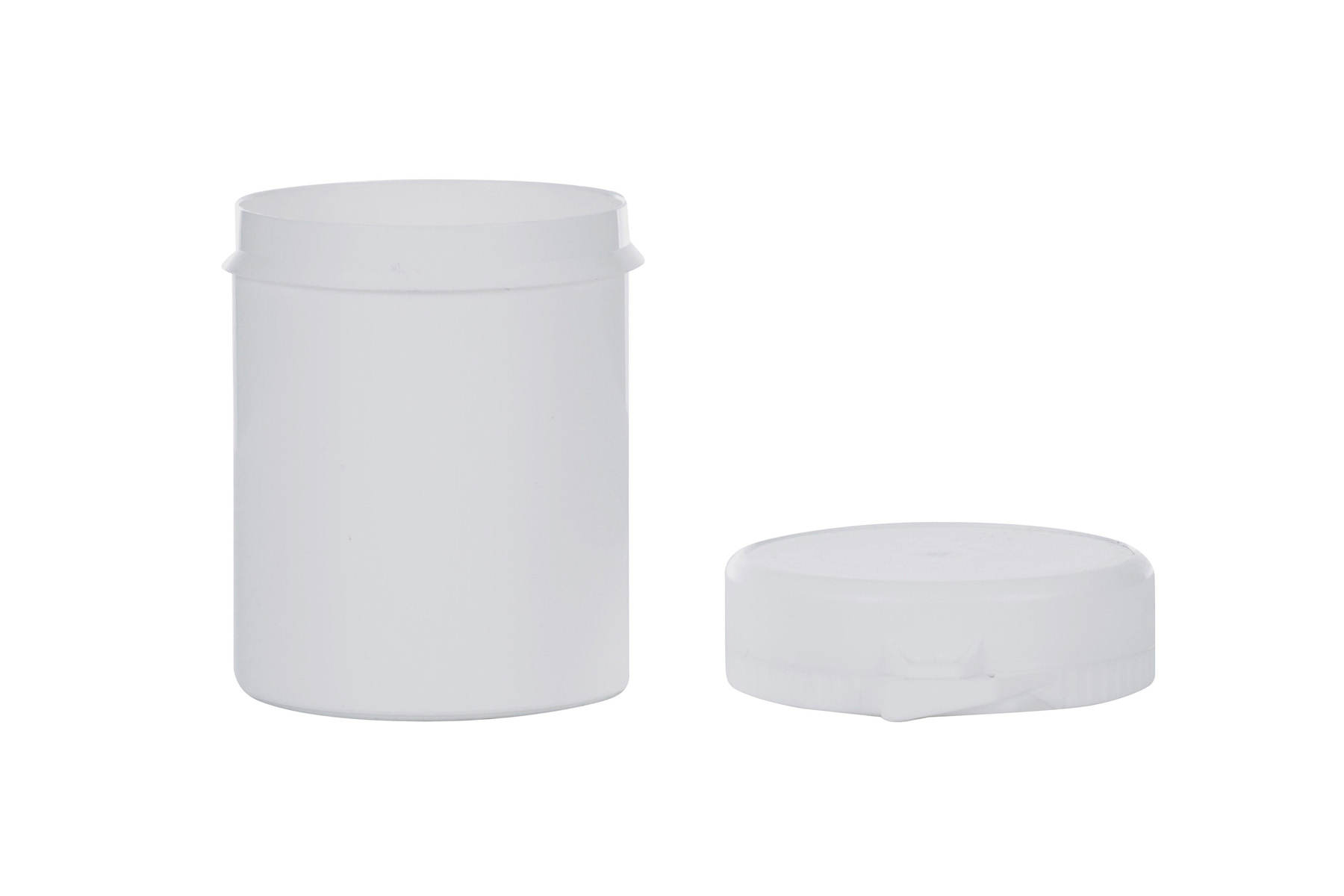 Pharmasafe White Plastic Snapsecure Container With Cap - 26m