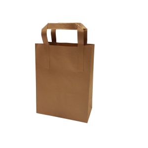 ProPac Plain Brown Kraft Paper Bag - (h)225 x (w)175 x (g)90mm