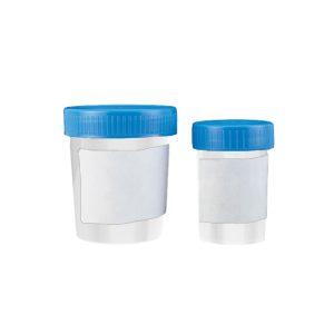 Precision Sample Container With Blue Lid - 60ml