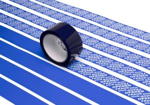Blue Security Tape