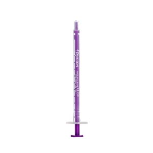 Precision Purple Oral Syringes - 1ml (Bulk Pack of 100)