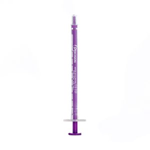 Precision Purple Oral Syringes - 1ml (Bulk Pack of 2500)